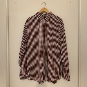 Gap slim fit non iron plaid button down